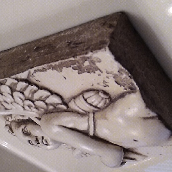 Sid Dickens  T-213 "Angelic Spirit" Memory Block wall tile *Rare & Retired* - Picture 2 of 9